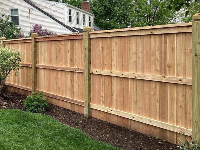 Photo of a Columbus OH wood fence