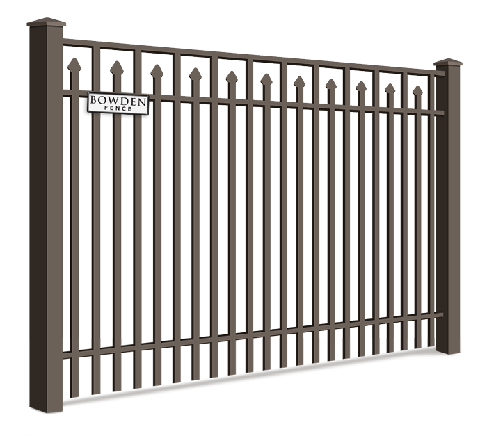 Commercial Ornamental Steel Fence - Columbus Ohio