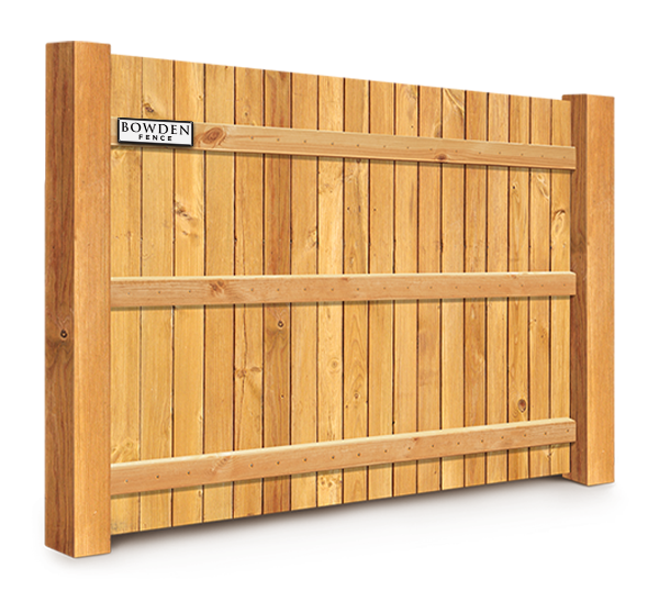 Wood fence features popular with Columbus Ohio homeowners