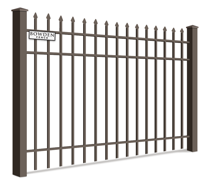 Residential Ornamental Steel Fence - Columbus Ohio