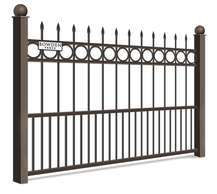 Ornamental Steel fence features popular with Columbus Ohio homeowners