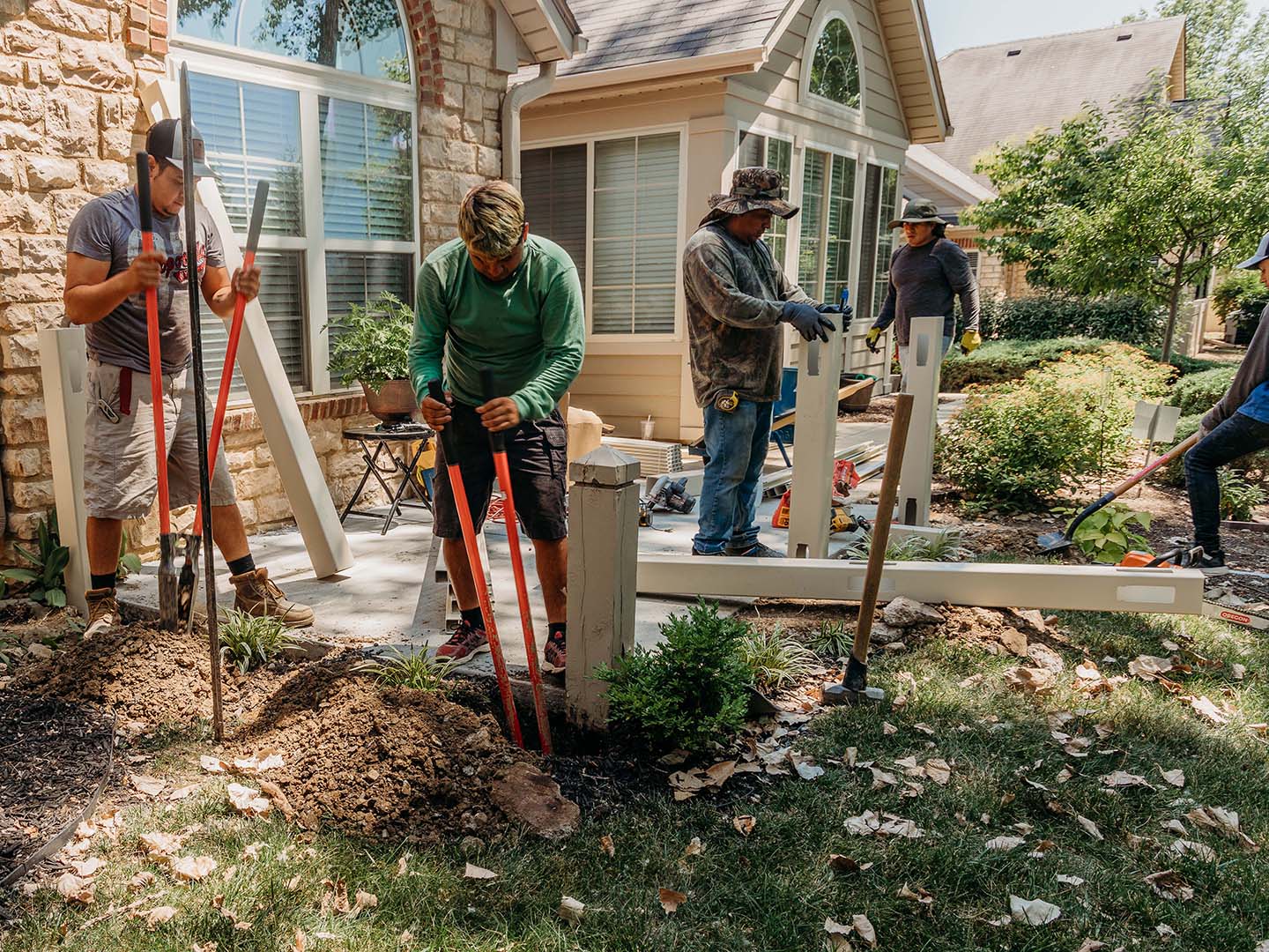 Residential wood fence company in Columbus Ohio