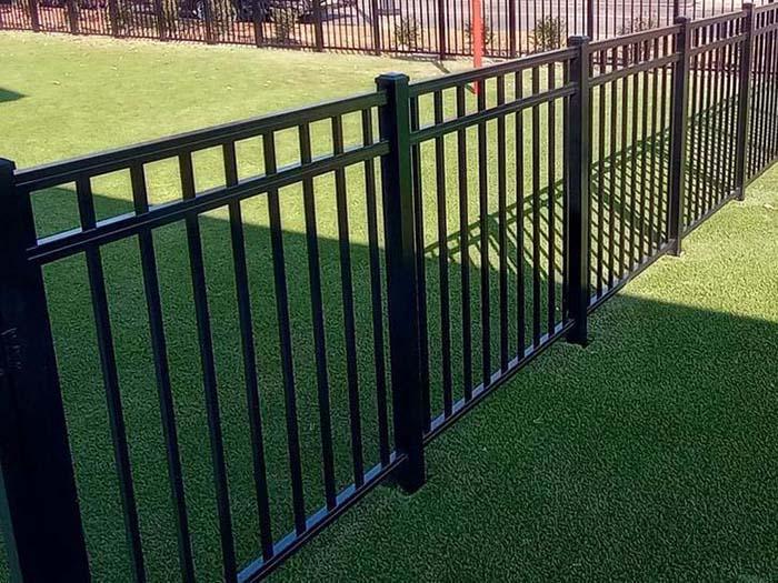 Aluminum fence options in the Circleville, Ohio area.